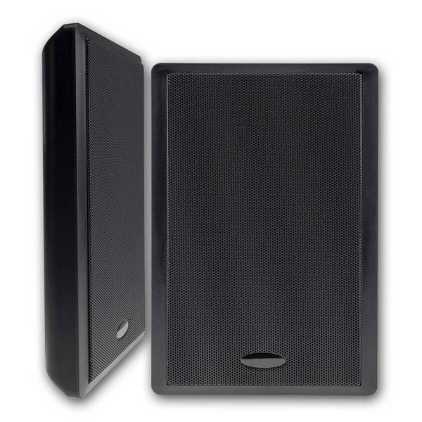 ChiliTec - Flatpanel-Lautsprecher 40W schwarz 2-Wege Paar