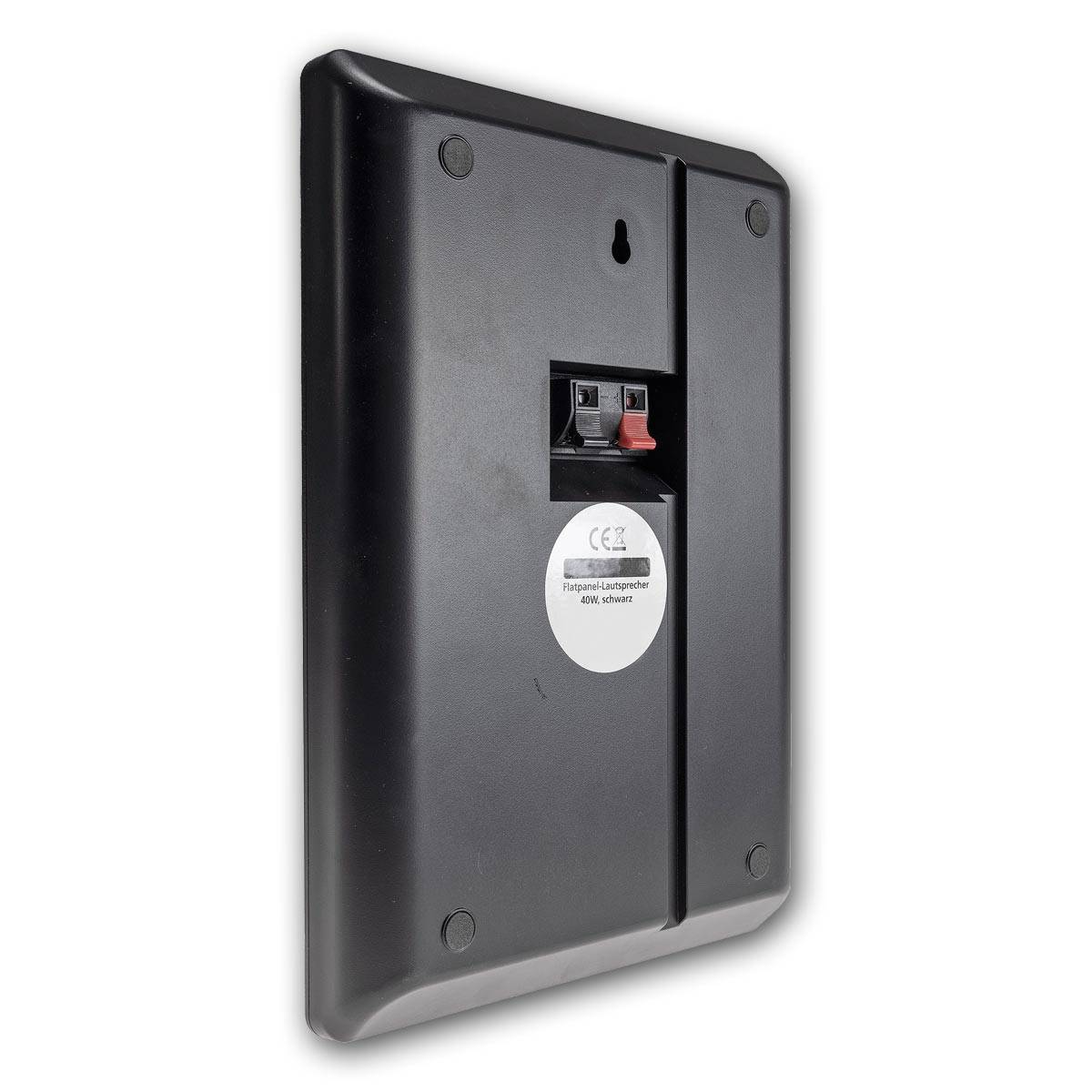ChiliTec - Flatpanel-Lautsprecher 40W schwarz 2-Wege Paar-2