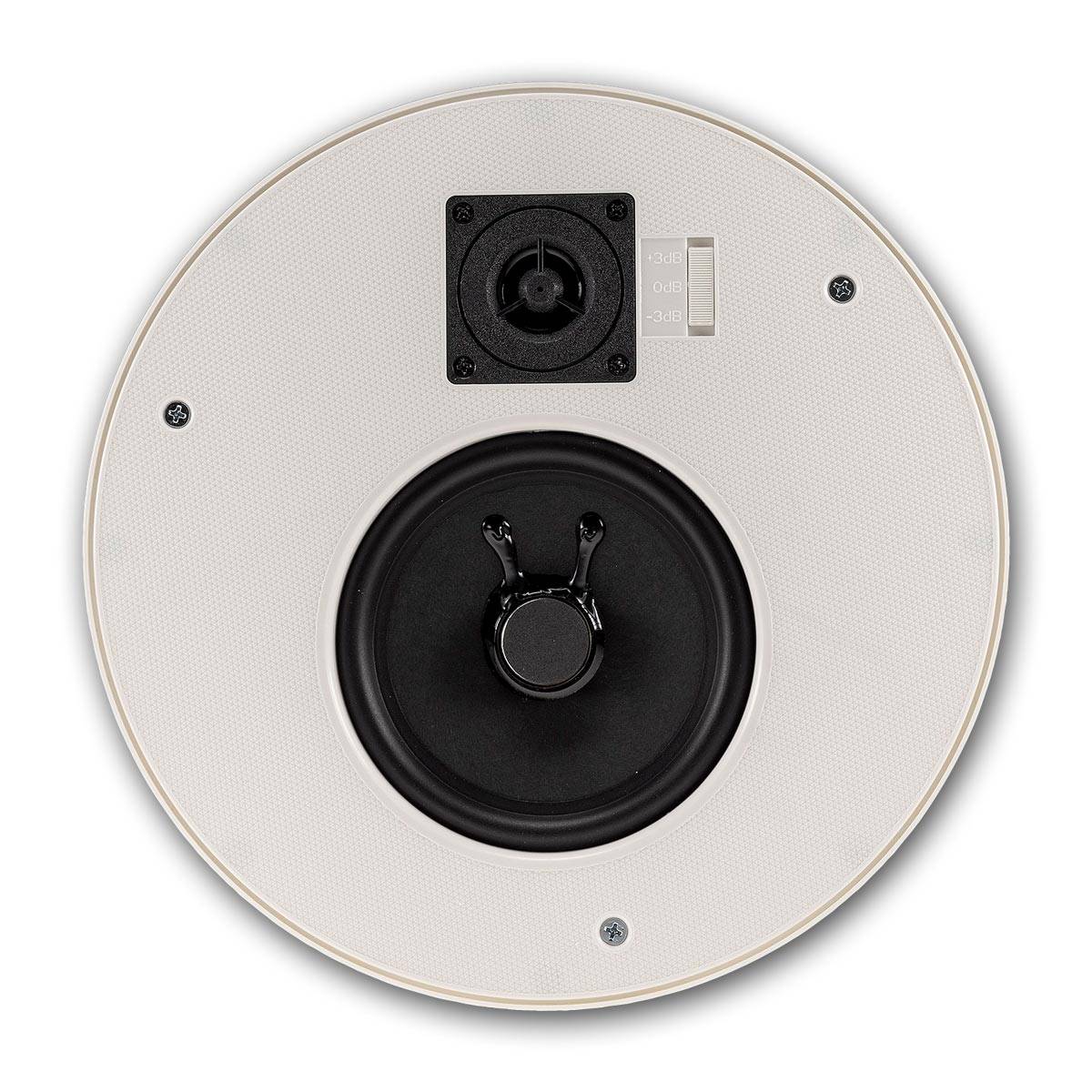 Einbaulautsprecher "CTE-26R", rund, weiß 2-Wege, Ø 25,5cm, 120 Watt-3