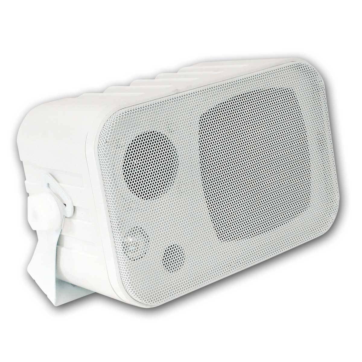 Dynavox - Mini-Box 3-Wege, mit Halterung, weiß, 60W-0