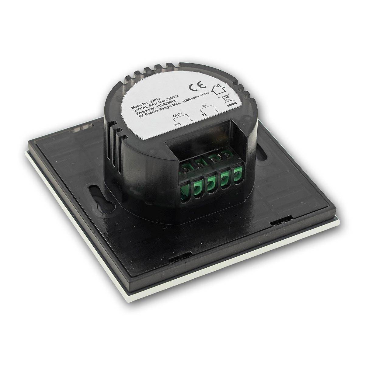 ChiliTec - Funk-Wandschalter für "Pilota Casa" IP20, 230V-2