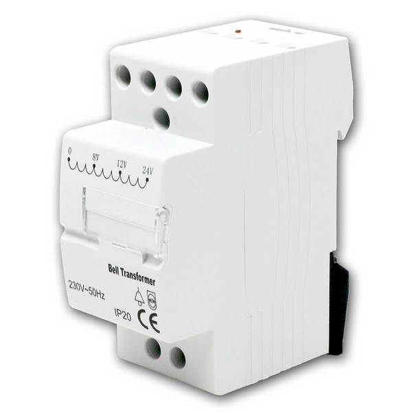 Kanlux - Universal-Klingeltrafo 8/12/24V, 2P, max. 8VA