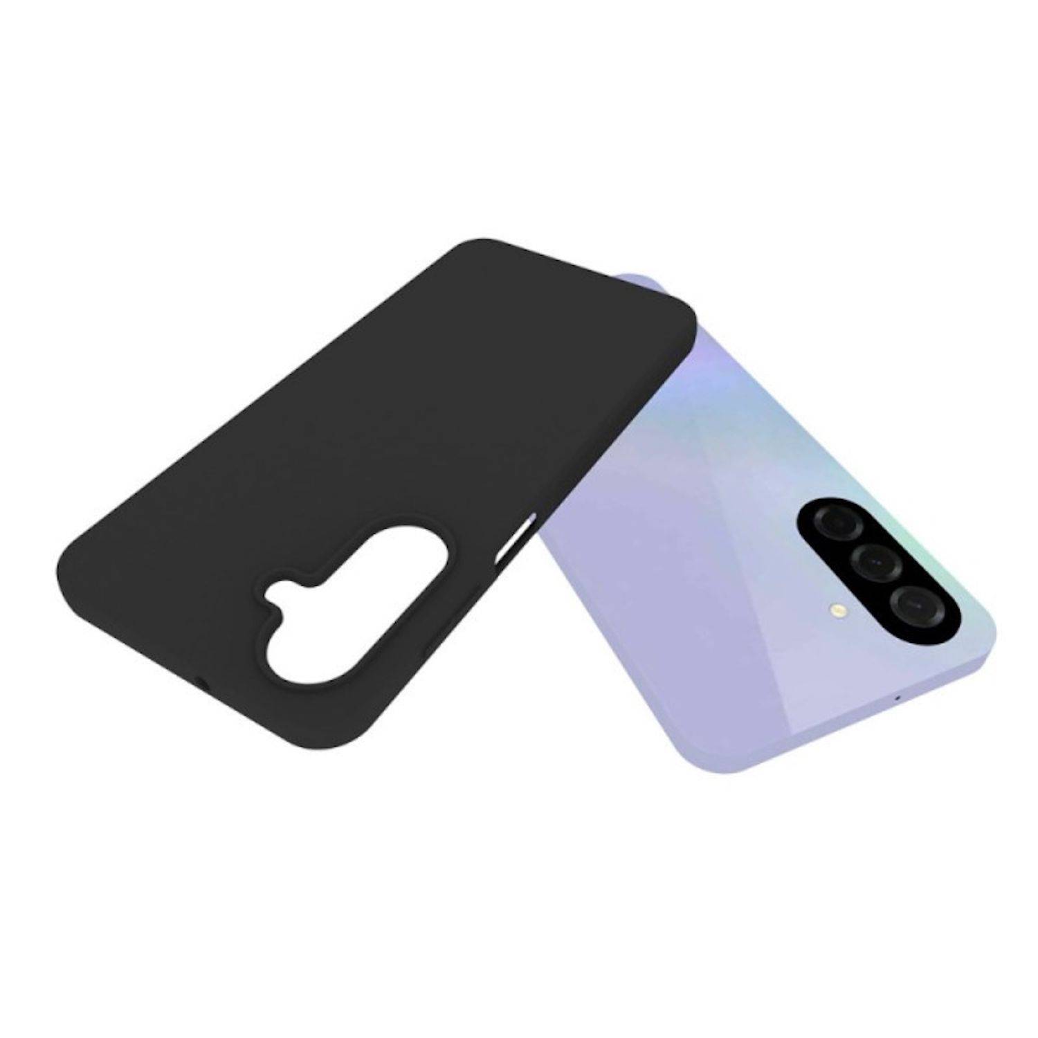 Für Samsung Galaxy A17 5G / 4G Silikon TPU Schutz Hülle Cover Ultra Dünn Schwarz-4