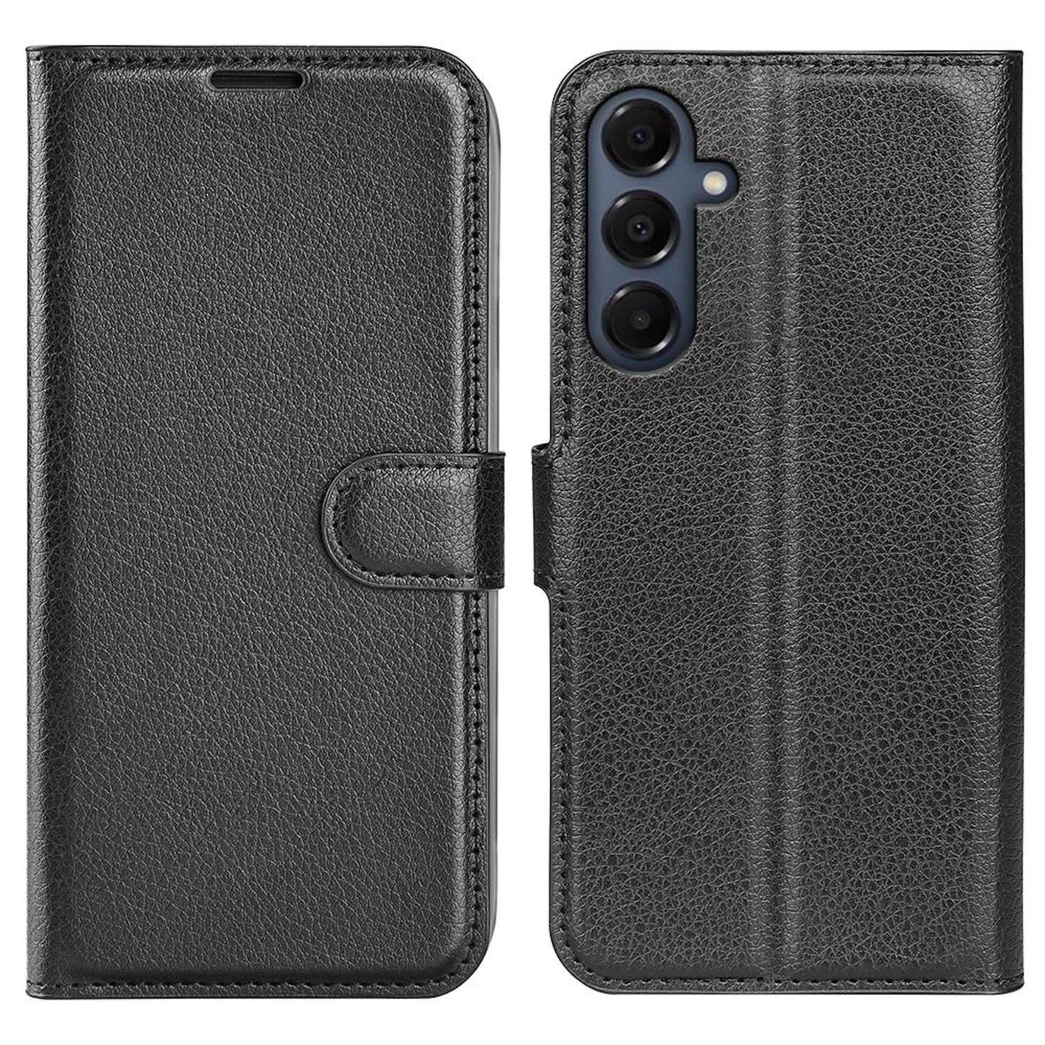Handyhülle + Schutzglas für Samsung Galaxy A17 5G / 4G Kunstleder Klapptasche-4