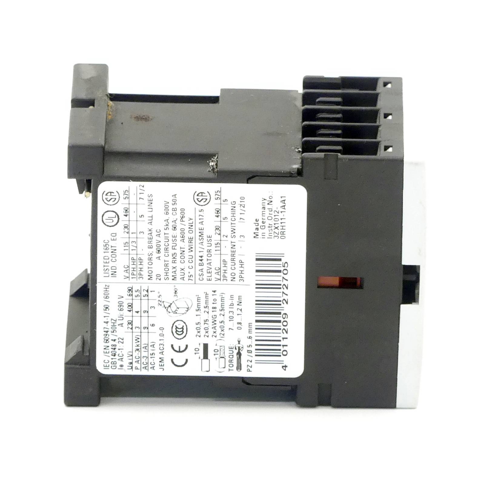 Siemens Leistungsschütz (3RT1016-1BB41)-3