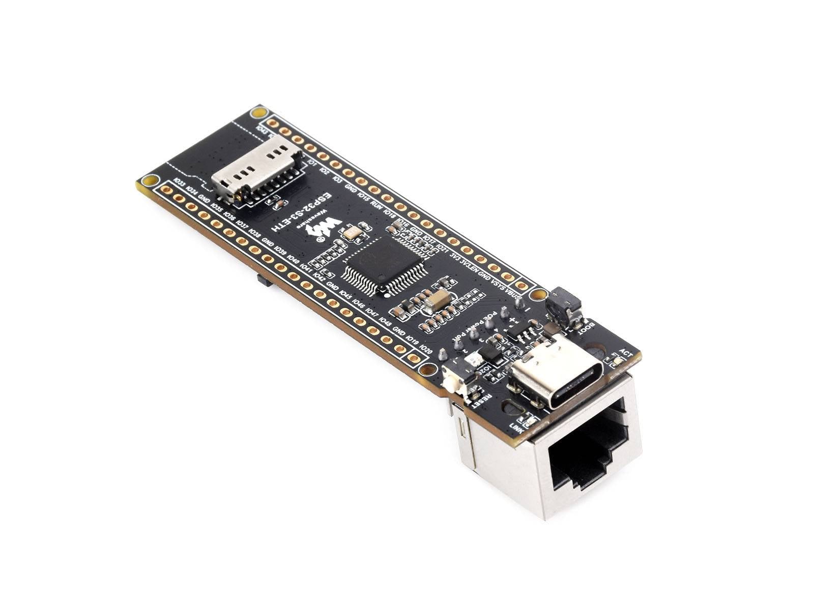 Waveshare ESP32-S3 ETH Development Board, 10/100Mbps RJ45-1