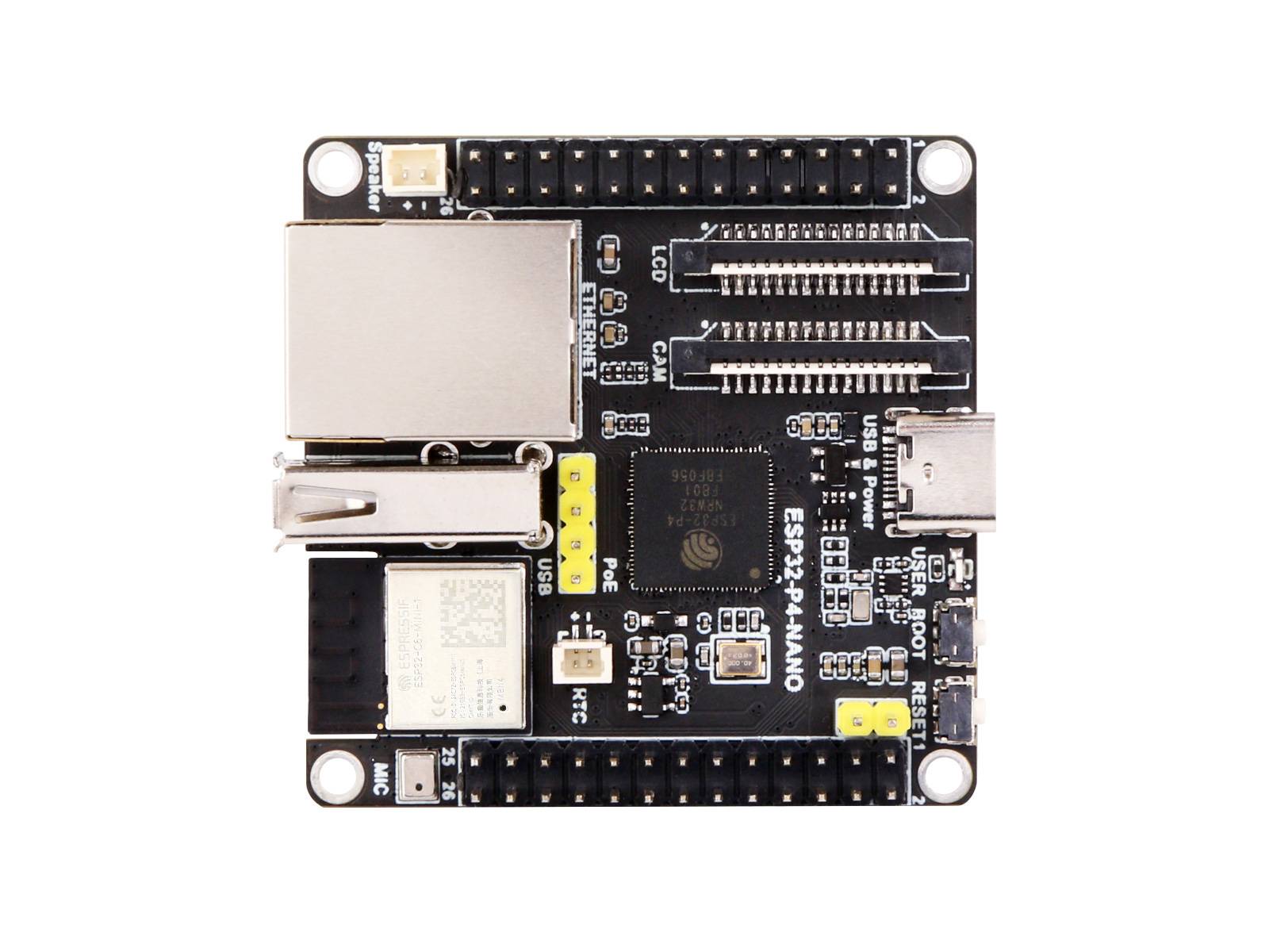 Waveshare ESP32-P4-NANO Entwicklungsplatine, Hochleistungs-Mikrocontroller-2