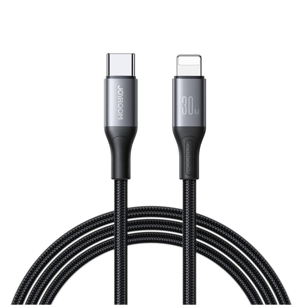 Symbolbild für Joyroom S-A28 Flash Series 30W USB-C - Lightning Kabel 2m schwarz