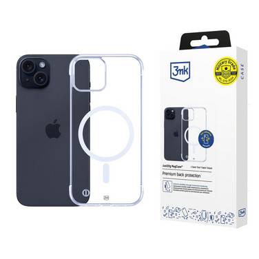 3mk Just20g MagCase iPhone 15 Plus - transparent