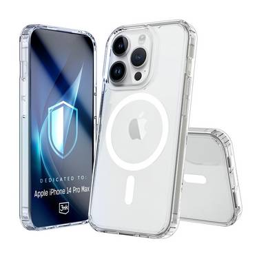 3mk Armor MagCase iPhone 14 Pro Max - Transparent