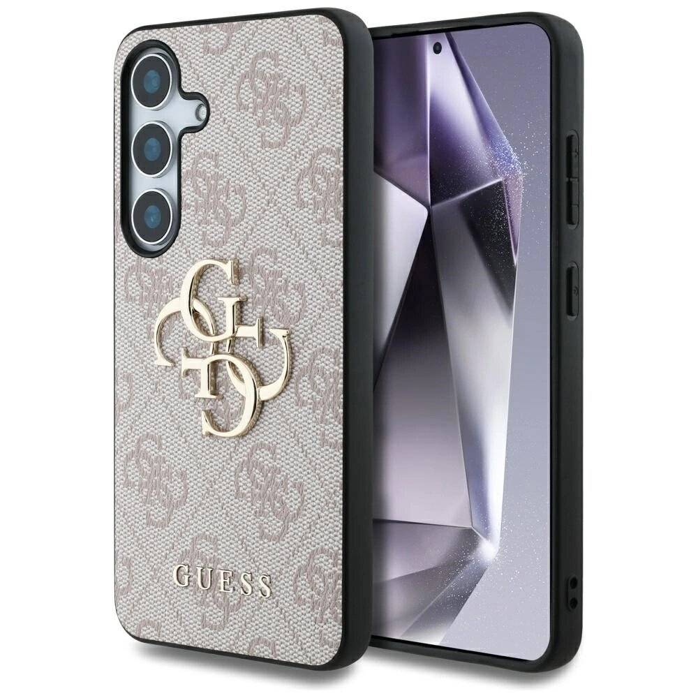 Guess Big 4G Logo Classic Hülle Samsung Galaxy S25 rosa-0