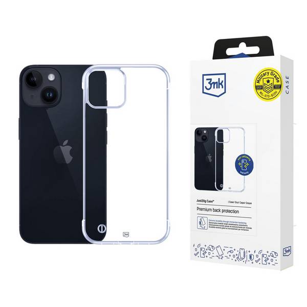 3mk Just20g Clear Case Apple iPhone 15 Plus