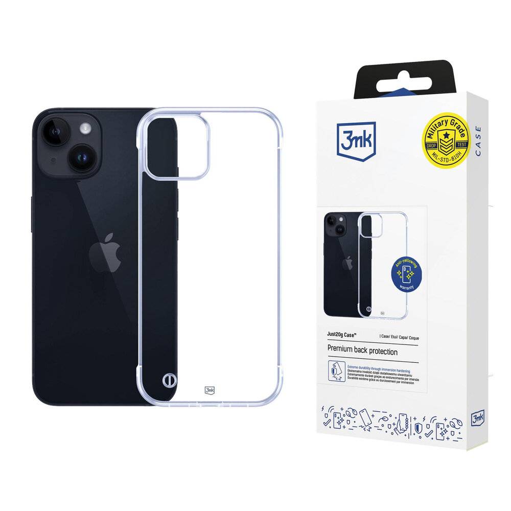 3mk Just20g Clear Case Apple iPhone 15 Plus-0