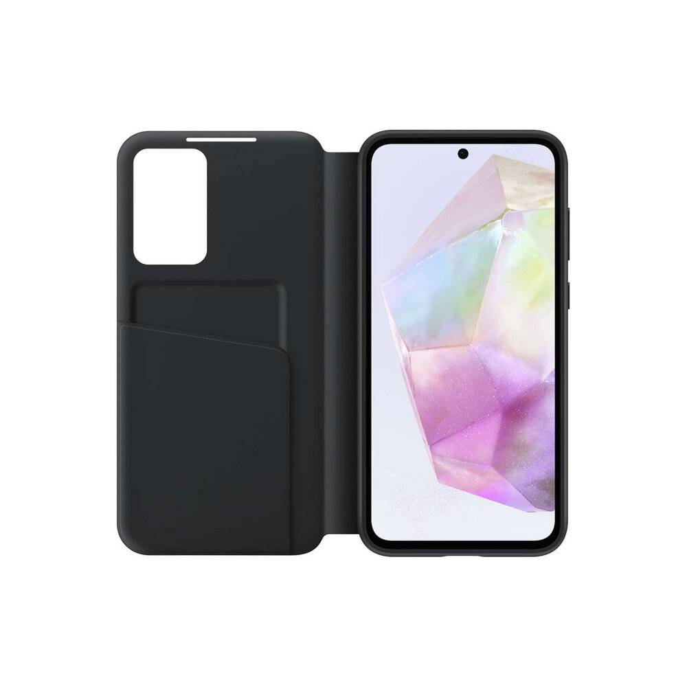Symbolbild für Smart View Wallet Case EF-ZA356 für das Galaxy A35 5G (schwarz)