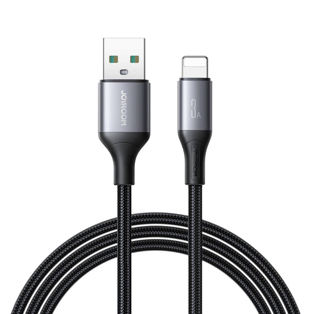 Joyroom S-A28 Flash Series 3A USB-A - Lightning Kabel 1m schwarz-0