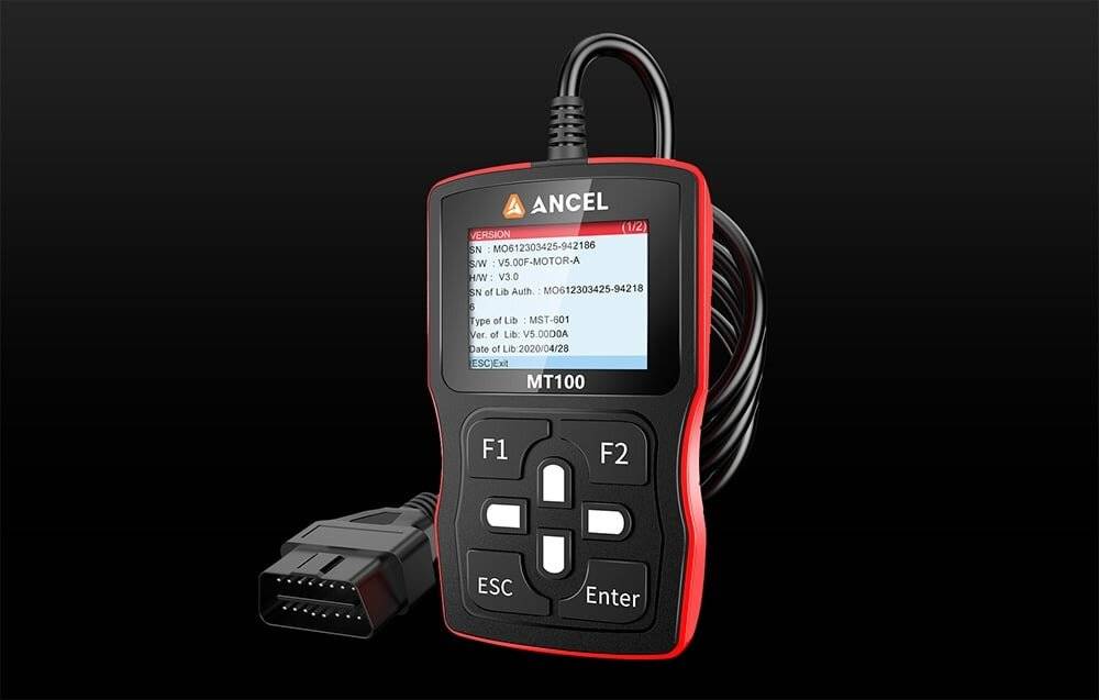 Ancel MT100 Motorrad-Diagnosegerät für Honda, Suzuki, Yamaha, Motor & ABS-Systeme-1
