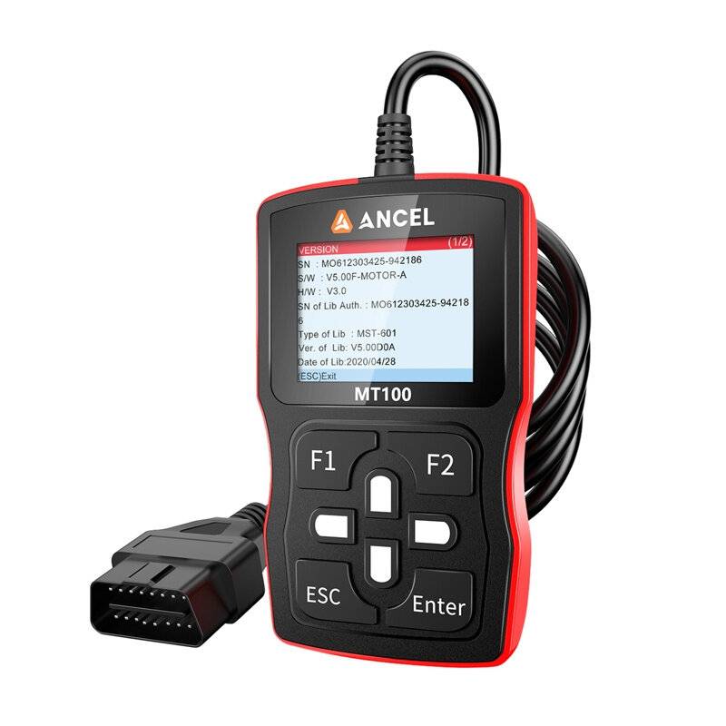 Ancel MT100 Motorrad-Diagnosegerät für Honda, Suzuki, Yamaha, Motor & ABS-Systeme-2