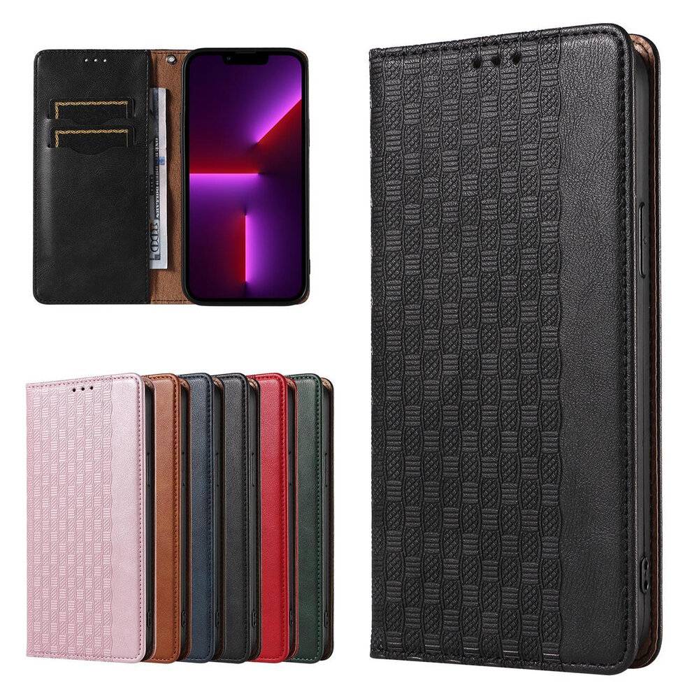 Magnet Strap Case iPhone 12 Pro Pouch Wallet + Mini Lanyard Pendant Schwarz-3