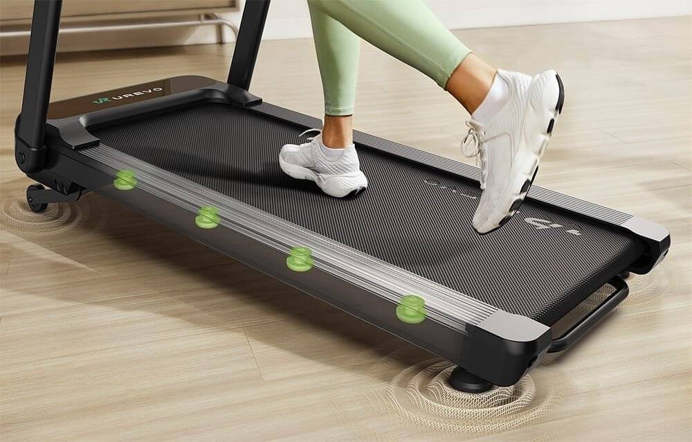 Preisbild für UREVO Foldi 3S Smart faltbares elektrisches Laufband (schwarz)