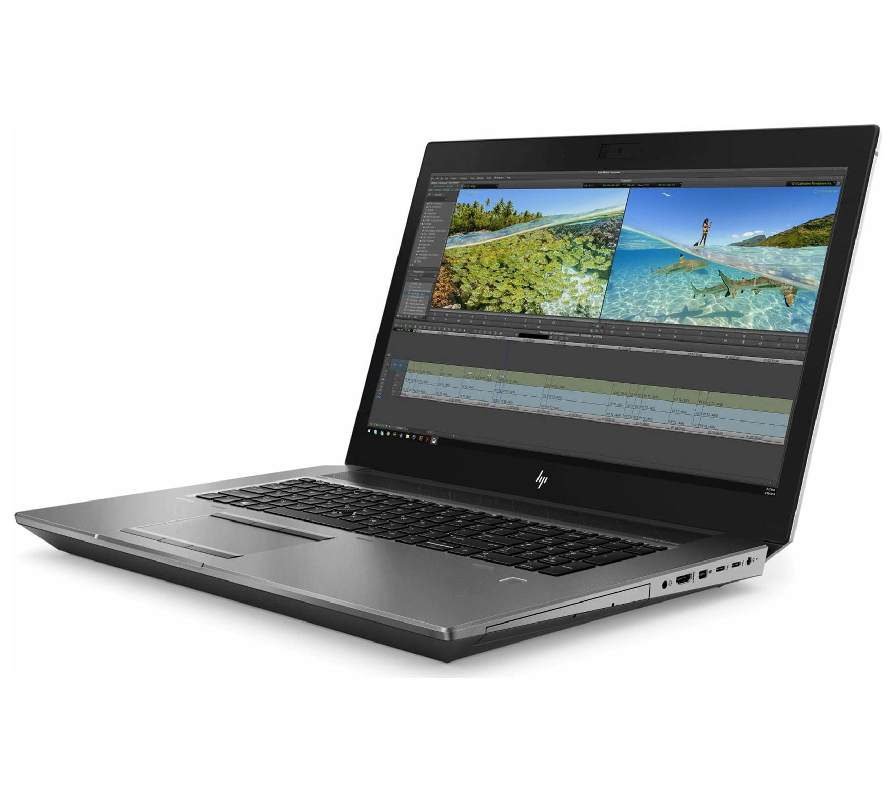 HP ZBook 17 G6 i7-9850H 17.3" FHD RTX 30000 Webcam Win 11 Pro DE 64 GB 2 TB SSD-0