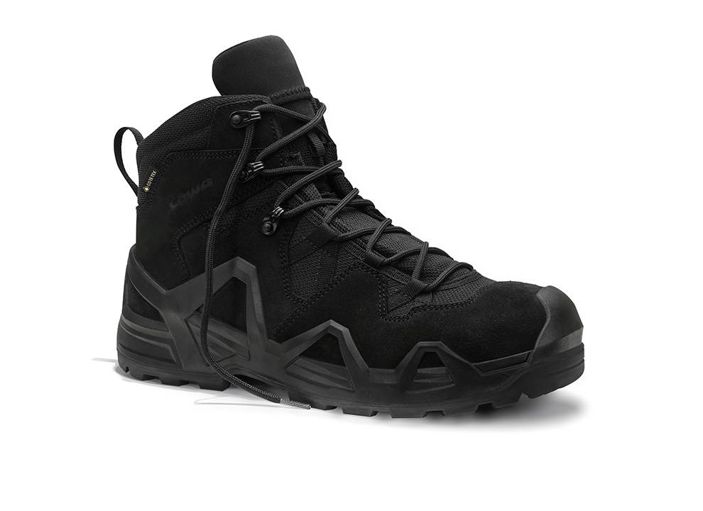 Sicherheitsschnürstiefel ZEPHYR Work GTX black Mid ESD S3S WR CI, Gr. 45