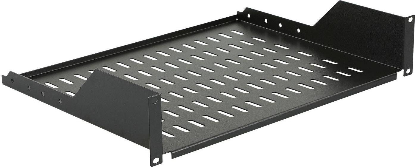 Lanview RAS210BL - Schwarz - 30 kg - 2U - 19" - Oval - 482 mm-0