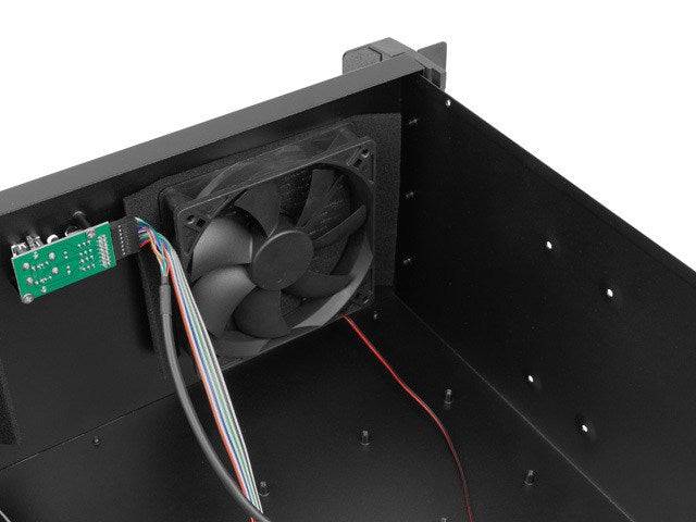 LANBERG 19" Server Gehäuse Rackmount ATX 350/10 4U schwarz-4
