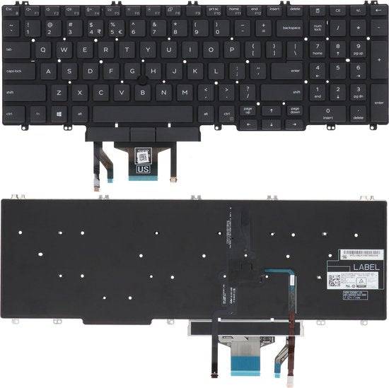 Dell Keyboard - Int 102Key M25NK - Tastatur - TL: UK, QWERTY-0