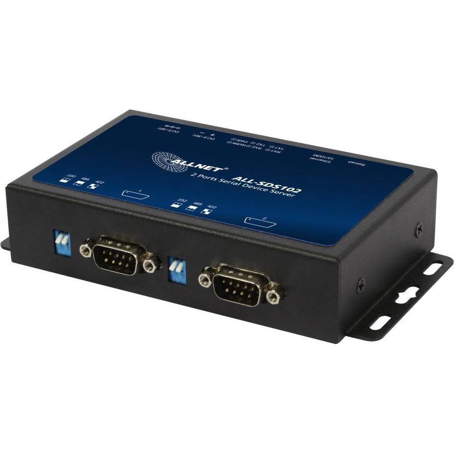 ALLNET Medienkonverter 2x RS232/RS422/RS485 auf - Converter - 0,1 Gbps-0