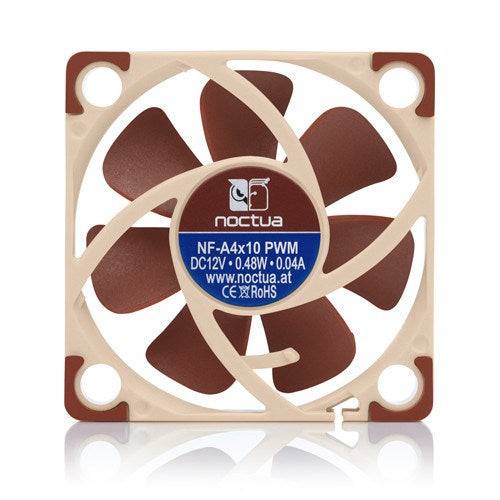 NOCTUA NF-A4x10 PWM Gehäuselüfter 40 mm 1000-5000 RPM 4-pin SSO2 12.9-19.6 dB 12V 40x40x10-4