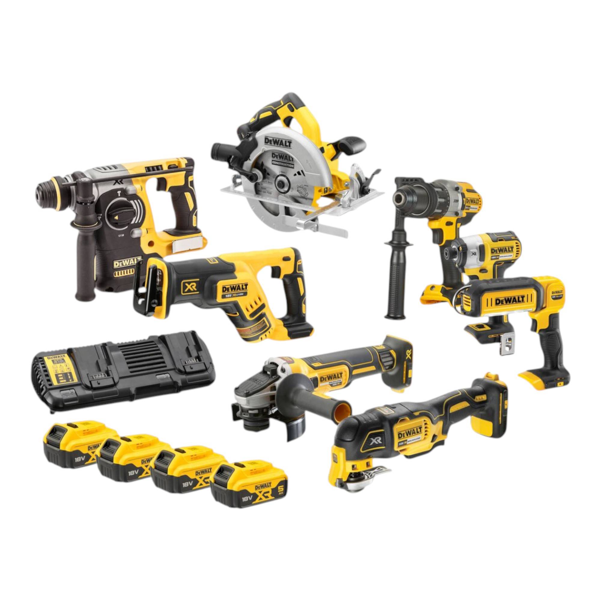 Akku-Schlagbohrschrauber-Set 18V / 5Ah-1
