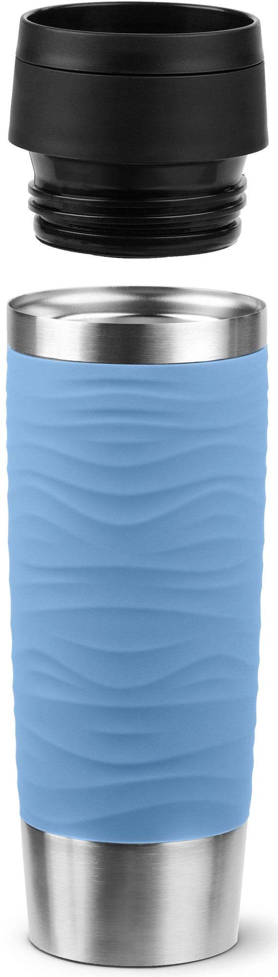 emsa Isolierbecher TRAVEL MUG Wave, 0,5 L., pastellblau-1