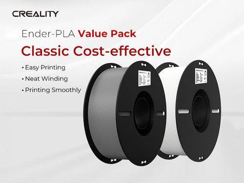 Creality PLA 1.75mm white+grey 2 1kg CREALITY ENDER 3D FILAMENT-0