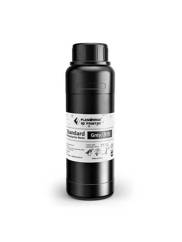 FlashForge UV/LCD Standard Grey 0.5l Flashforge 3D Resin 405nm-0