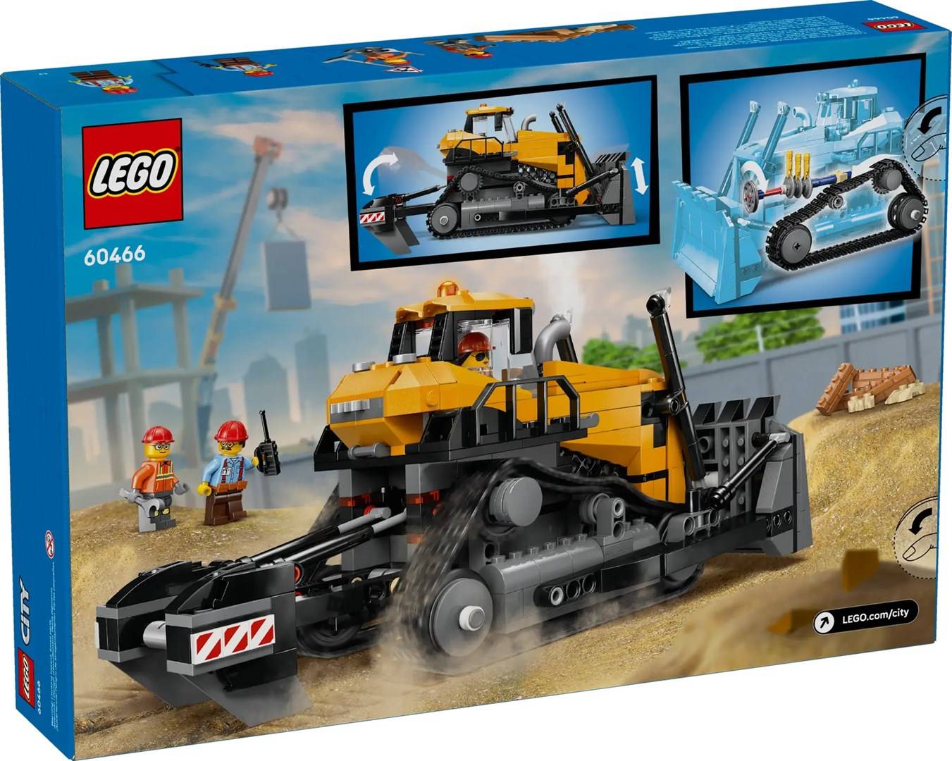 LEGO - City Gelber Bulldozer 60466-1