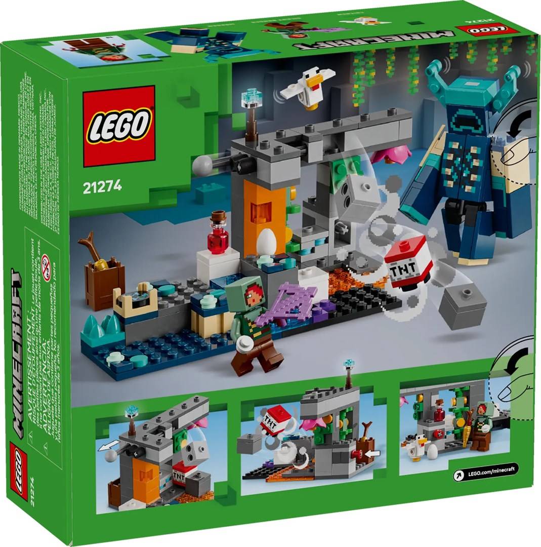 LEGO - 21274 Minecraft Begegnung mit dem Wächter-1