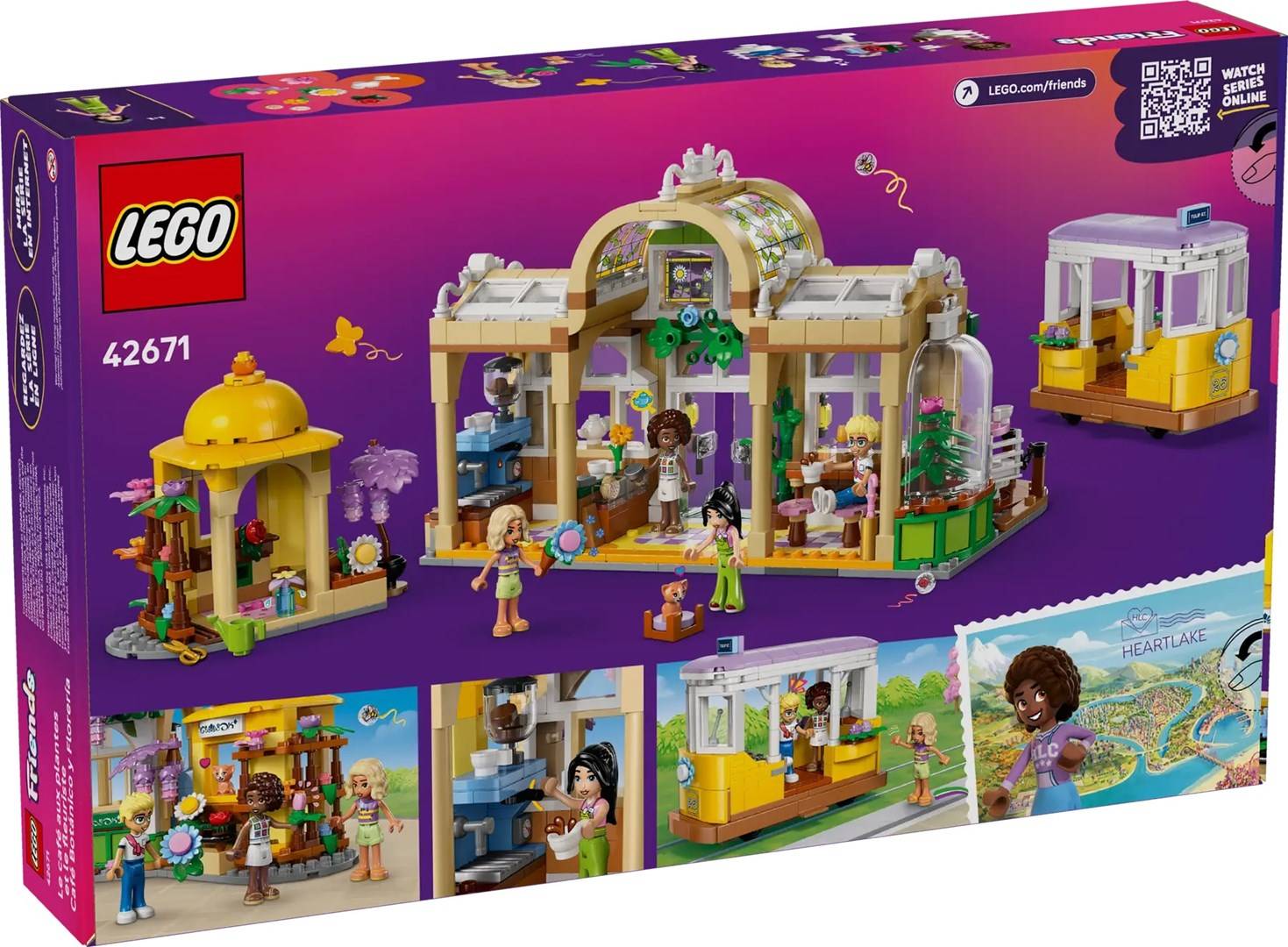 LEGO - 42671 Friends Pflanzencafe und Blumenkiosk-1
