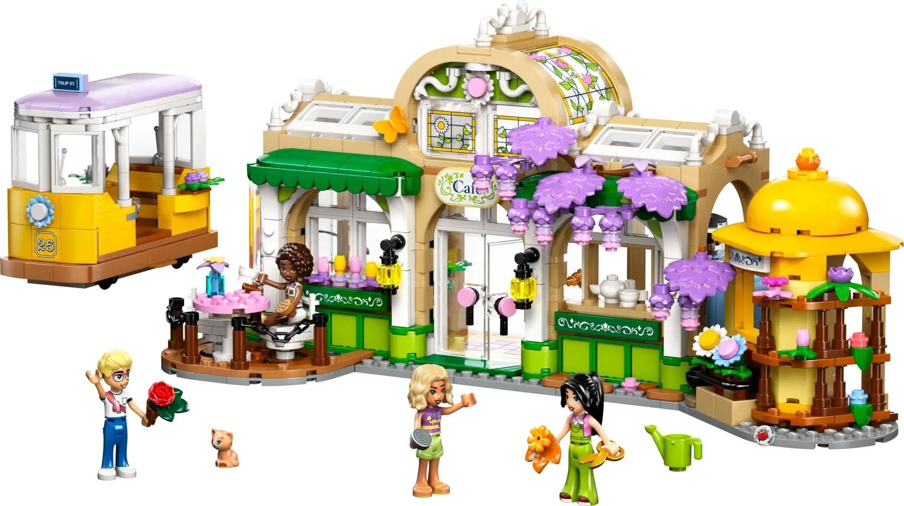 LEGO - 42671 Friends Pflanzencafe und Blumenkiosk-2