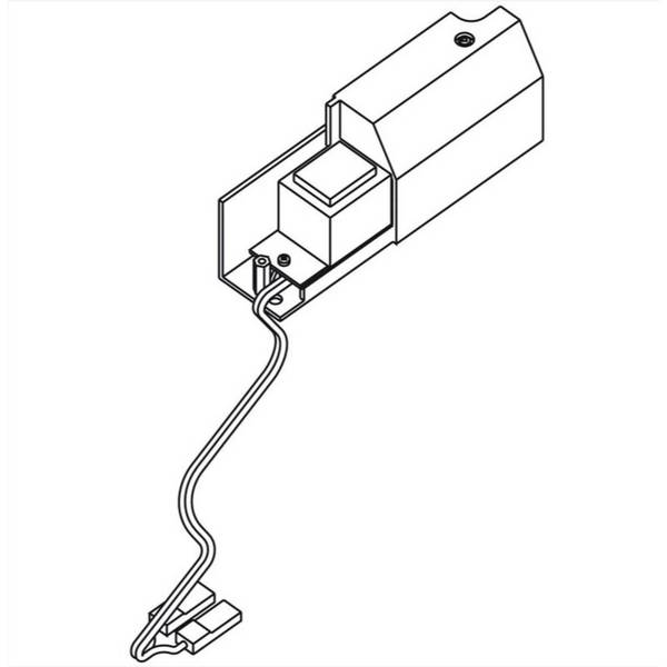 REHAU Sicherheitstransformator TM 600 ERA, 230/24V AC, für Sanicontrol Urinalsteuerungen, 1 Stk.