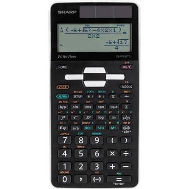 Sharp Schulrechner EL-W550 TG Solar/Battery