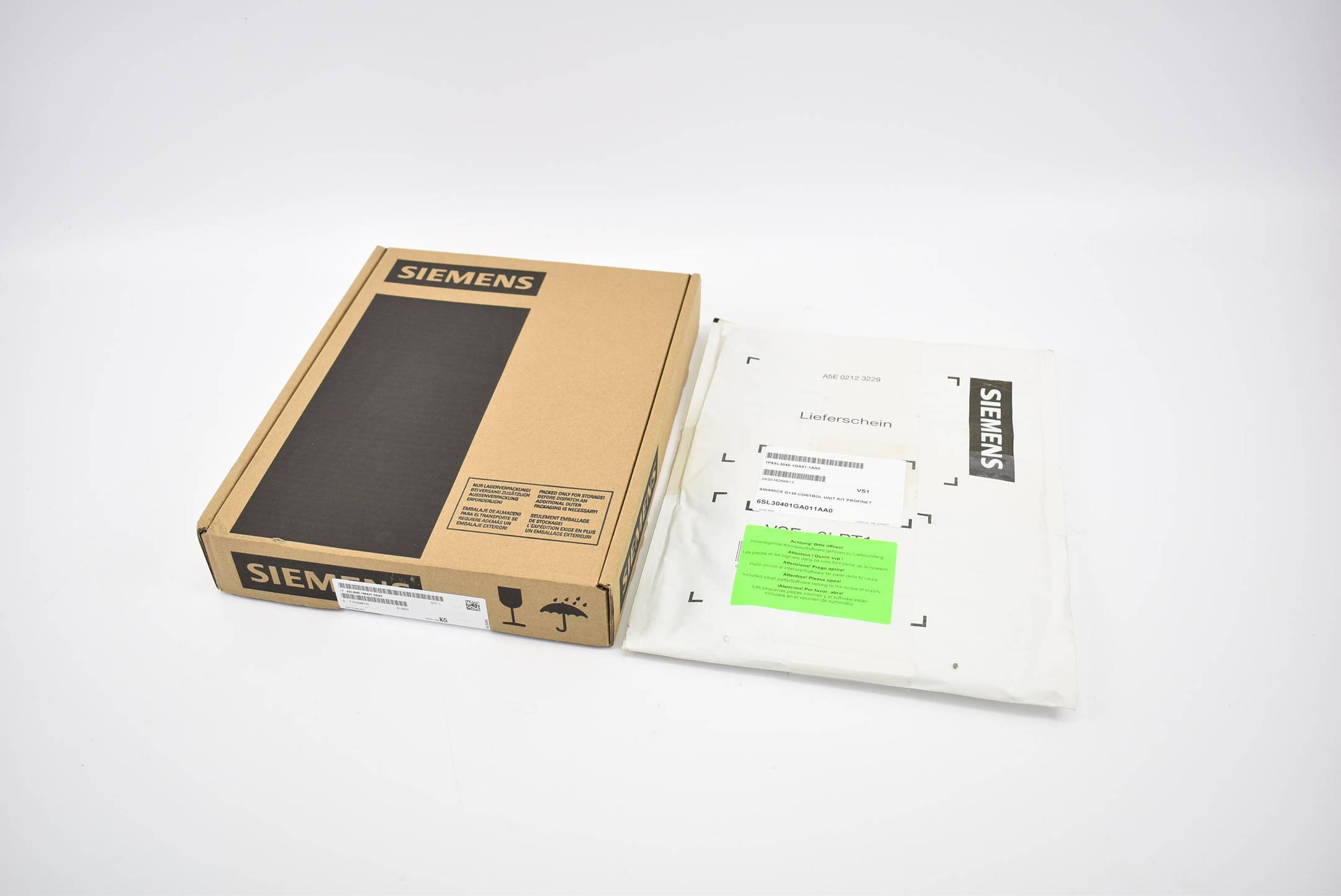 Siemens sinamics 6SL3040-1GA01-1AA0 Set ( inkl. 6ES73040-1MA01-0AA0 ) E.F