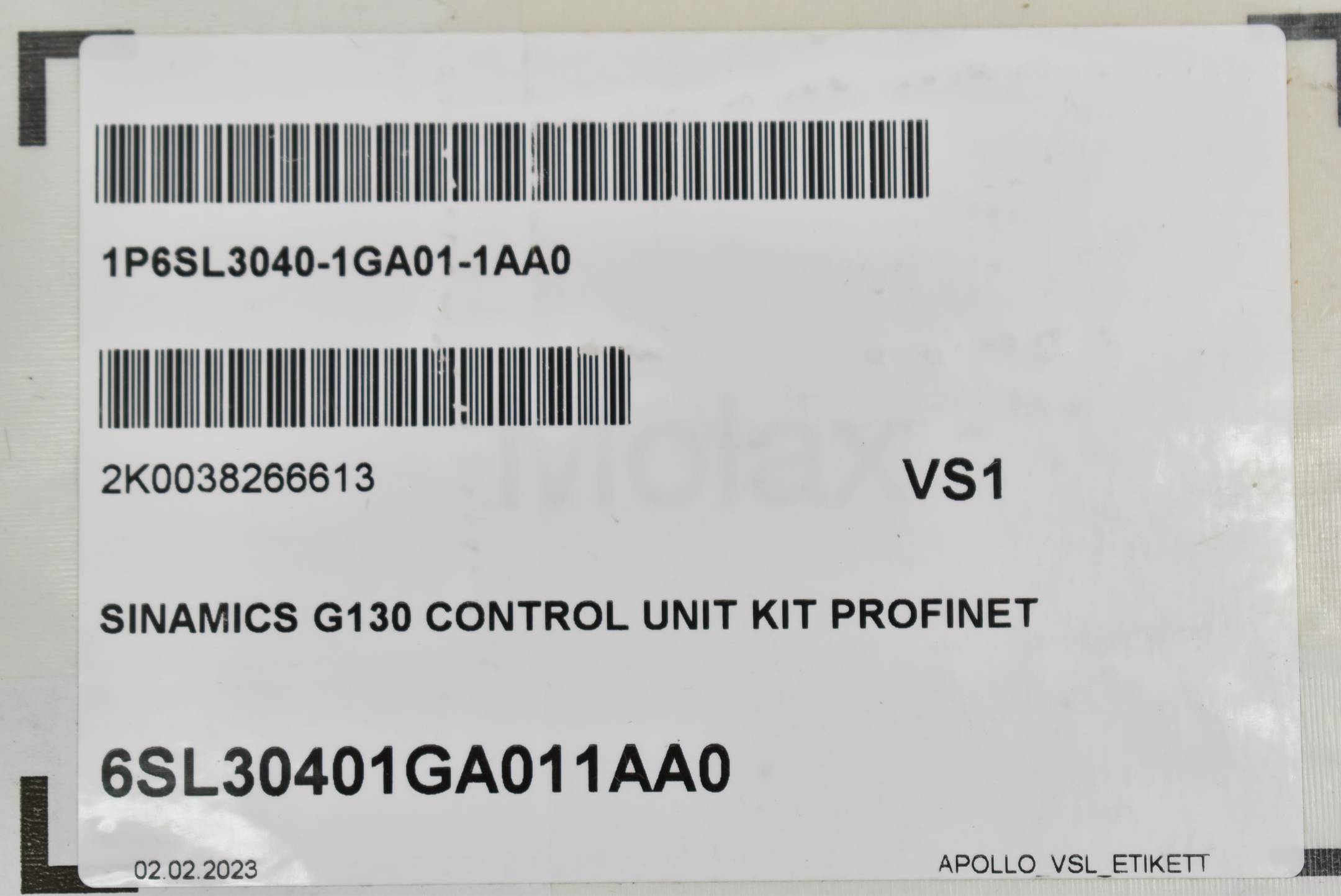 Siemens sinamics 6SL3040-1GA01-1AA0 Set ( inkl. 6ES73040-1MA01-0AA0 ) E.F-2