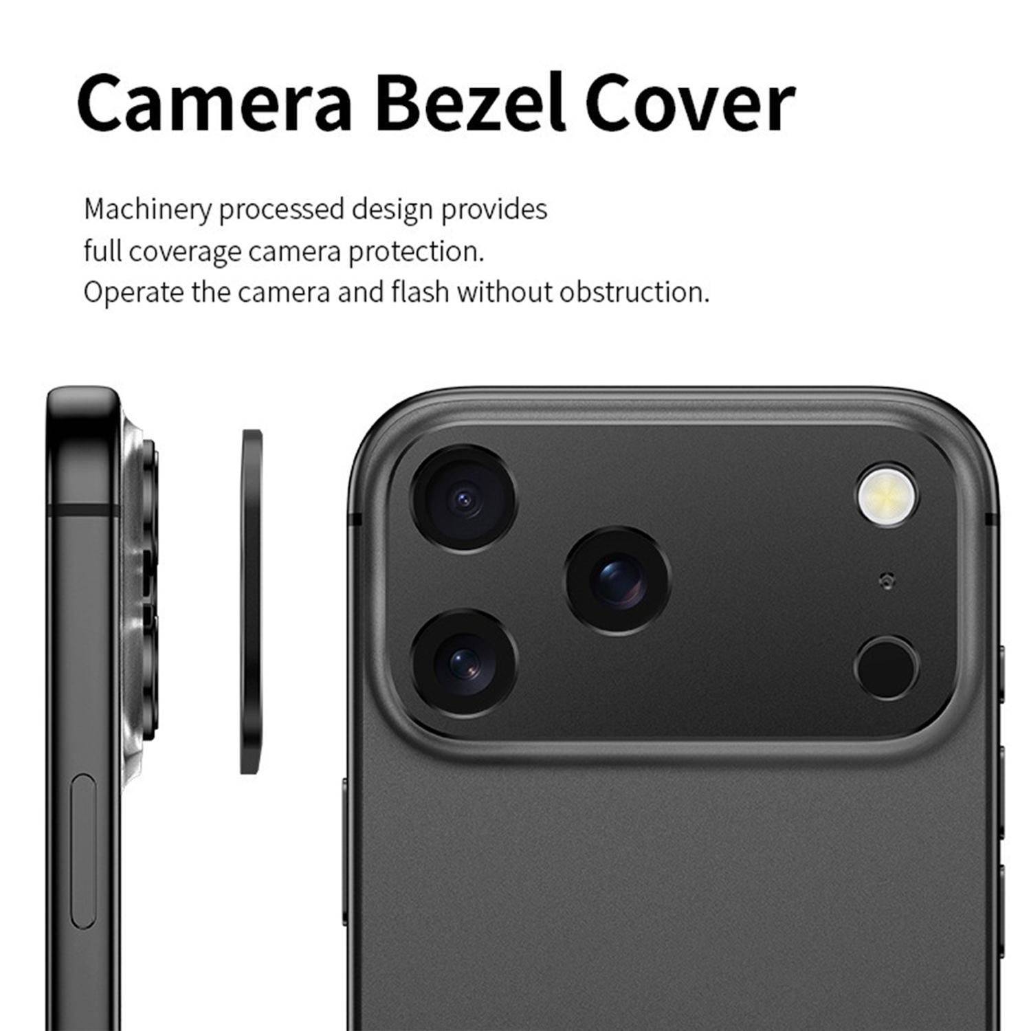 Für Apple iPhone 17 Air Kalebol Premium Slim Metall Kamera Linsen Schutz Zubehör-4