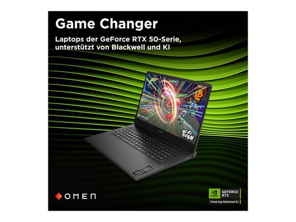 HP - OMEN by HP Laptop 17-db1475ng - AMD Ryzen AI 7 350 - Win 11 Home - GeForce RTX 5070 - 32 GB RAM - 1 TB SSD NVMe - 4