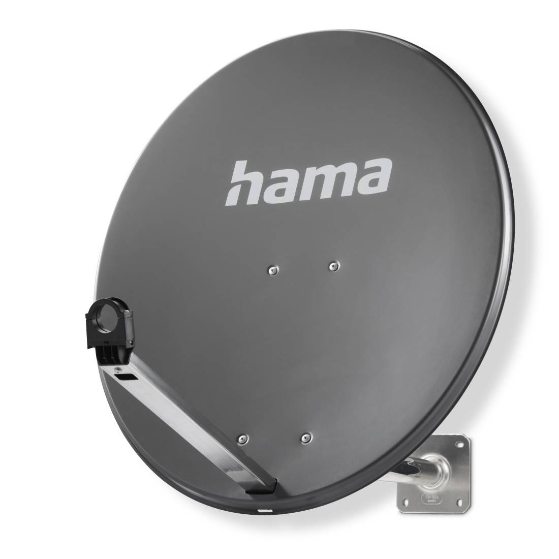 hama 00121780 SAT-Antenne, 80 cm, Anthrazit-0