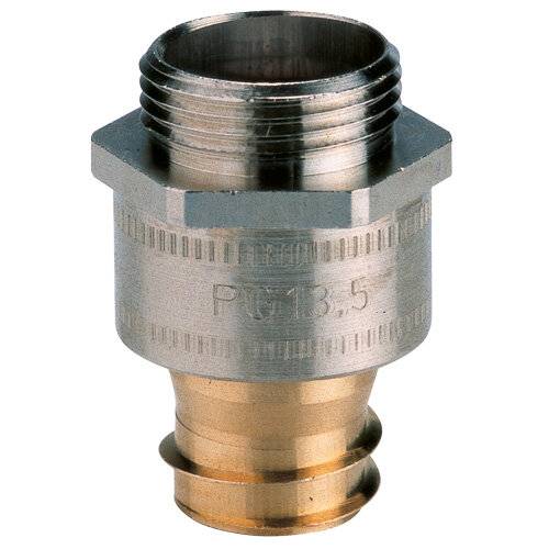 Flexa Metallverschraubung AD21/M20x1,5 LI-M 5010.012.020 21 mm, 17 10 35 29 mm-2