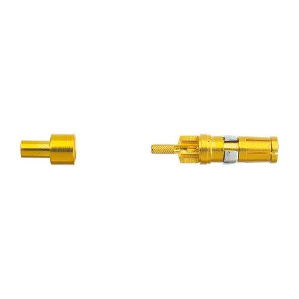 HARTING Koaxialkontakt 75Ohm Kontaktbuchse (F) 1 Stück Werkstoff Kupferlegierung (PBFE/ - 1 Stück