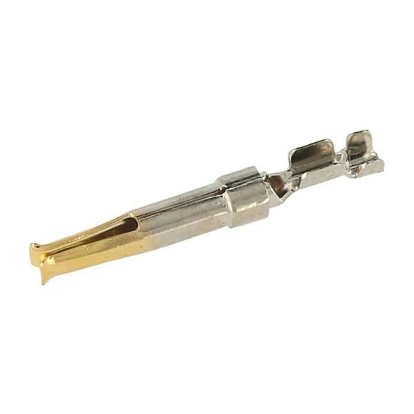 HARTING D-Sub Crimpkontakt Kontaktbuchse (F) 0,09mm² - 0,25mm² AWG28 - AWG24 gold/silber, 1 Stück