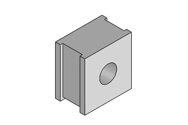 icotek 42507, Kabeltülle QT klein Klemmbereich 7,0mm - 8,0mm Temperaturbereich-1
