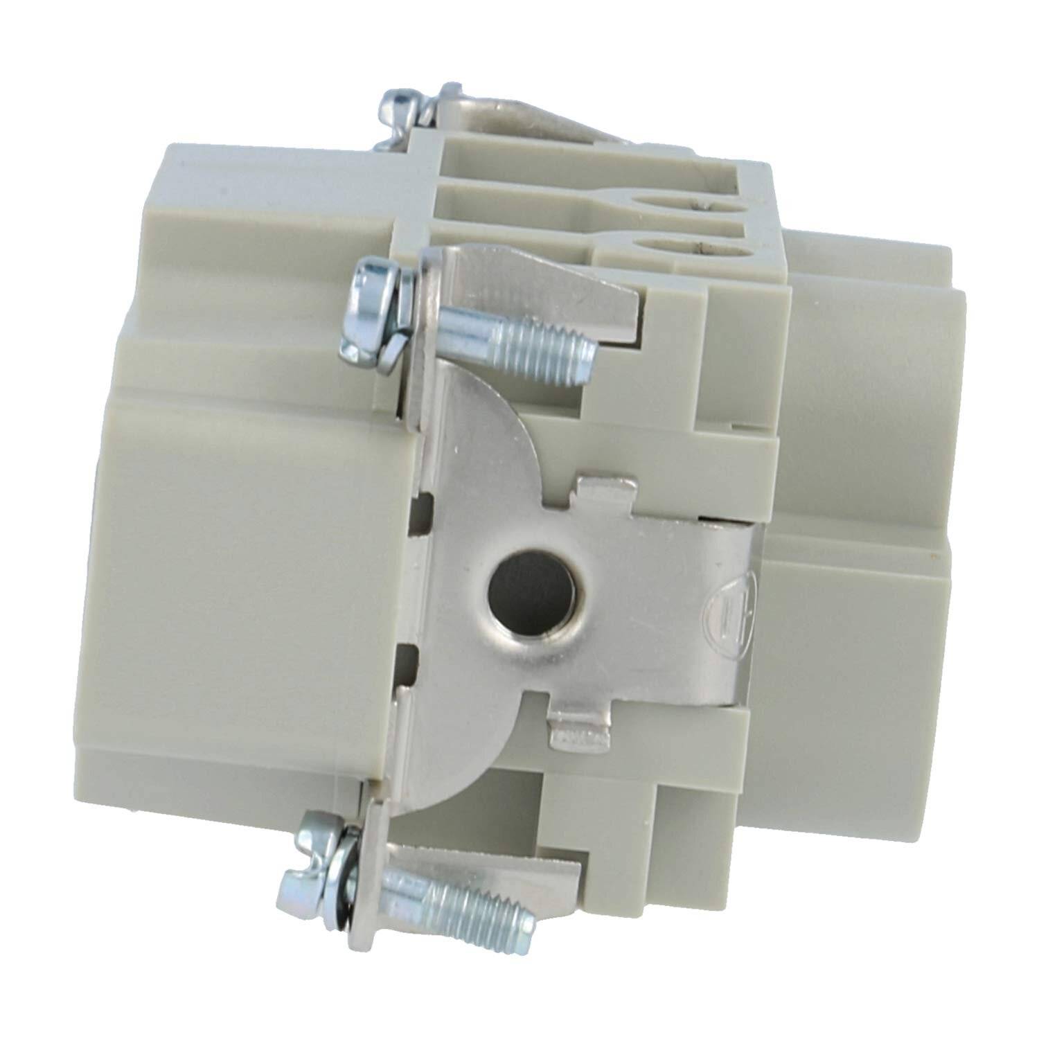 Preisbild für HARTING Han K4/0 Stifteinsatz (M) Schraubanschluss, 4-polig+PE 830V, 80A - 1 Stück